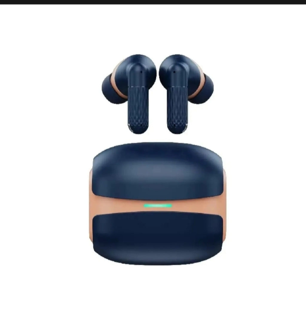 U39 Pro Earbuds - Navy Blue & Rose Gold