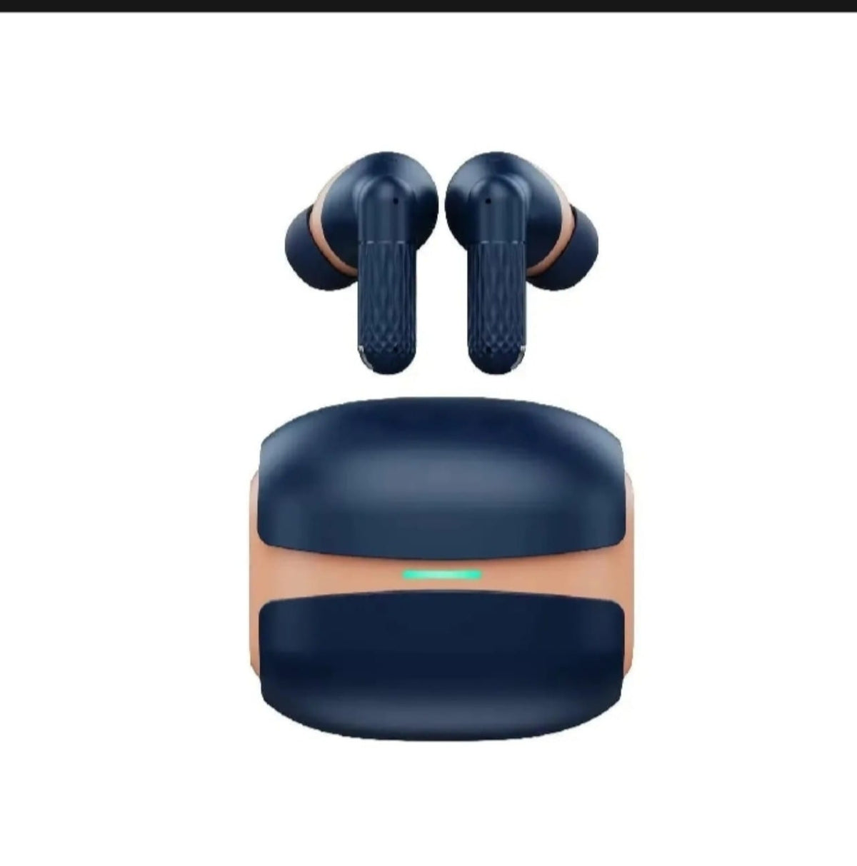U39 Pro Earbuds - Navy Blue & Rose Gold
