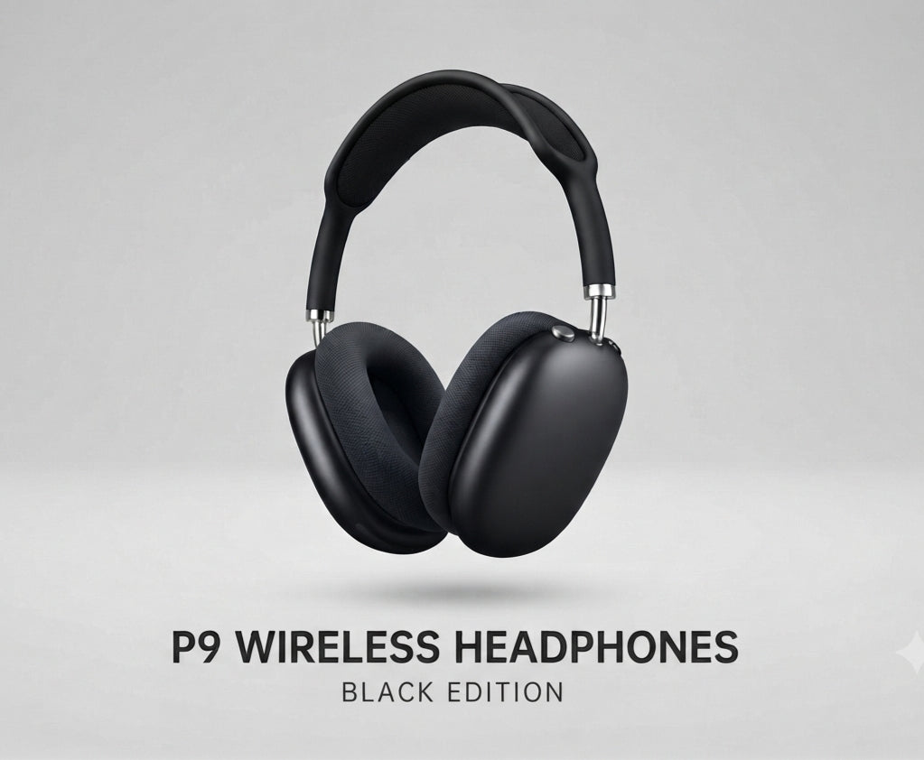 P9 Wireless Headphones - Navy Blue Edition
