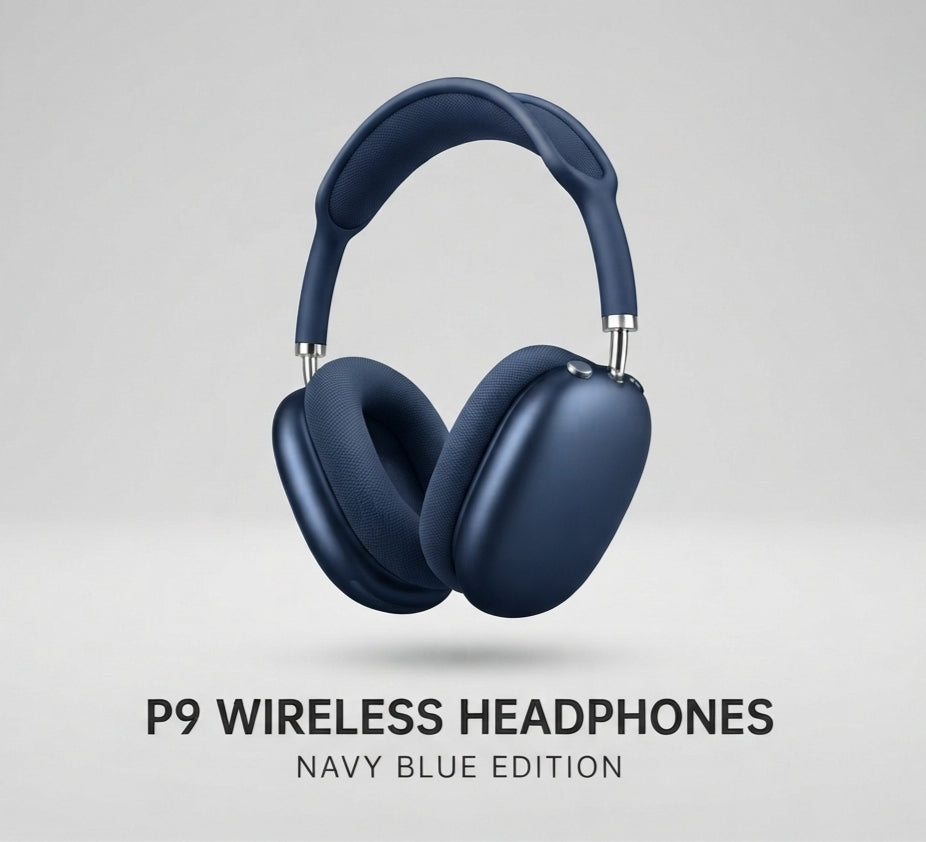 P9 Wireless Headphones - Silver Edition