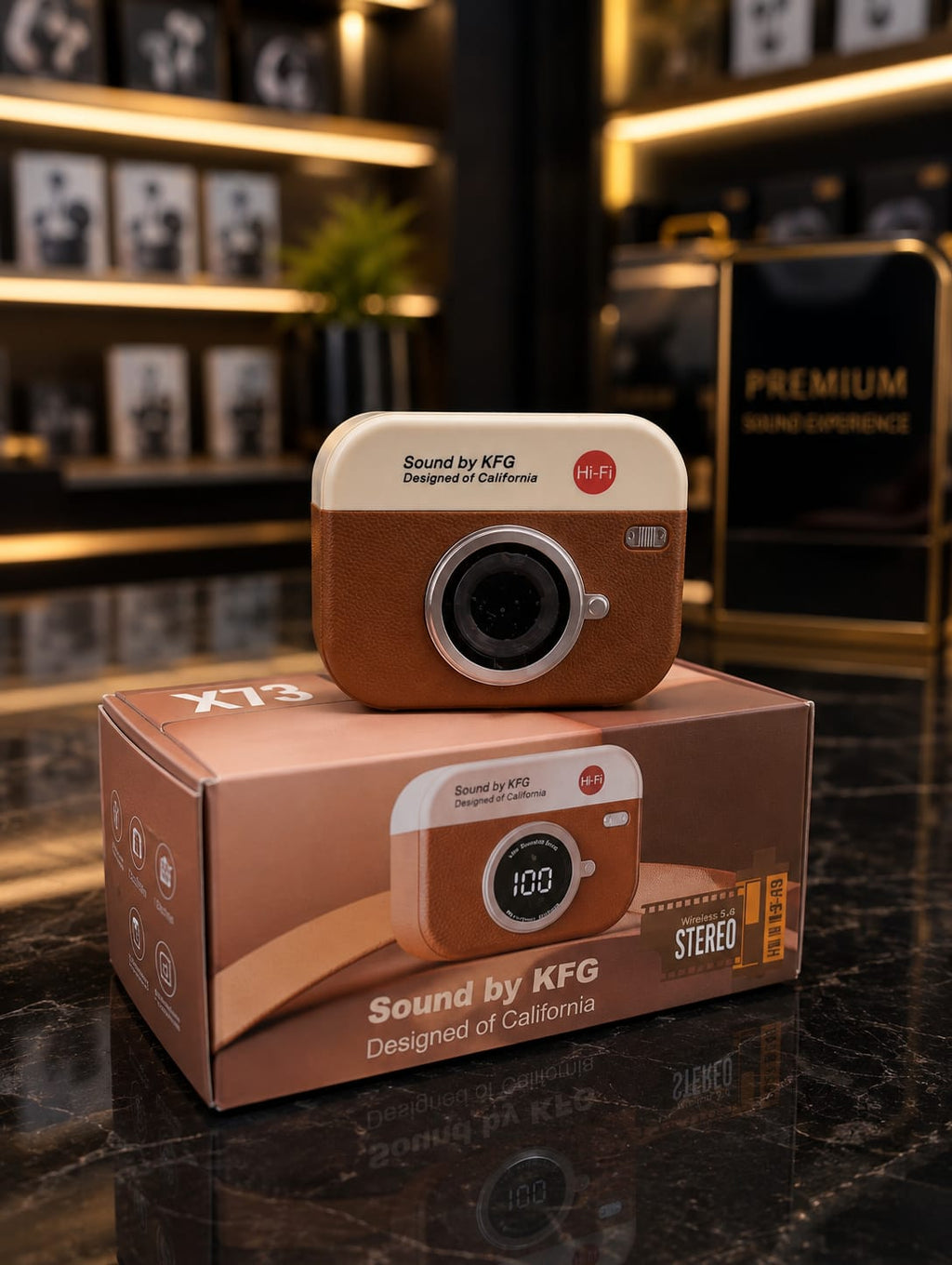 CYXG X73 camera case on box premium setting