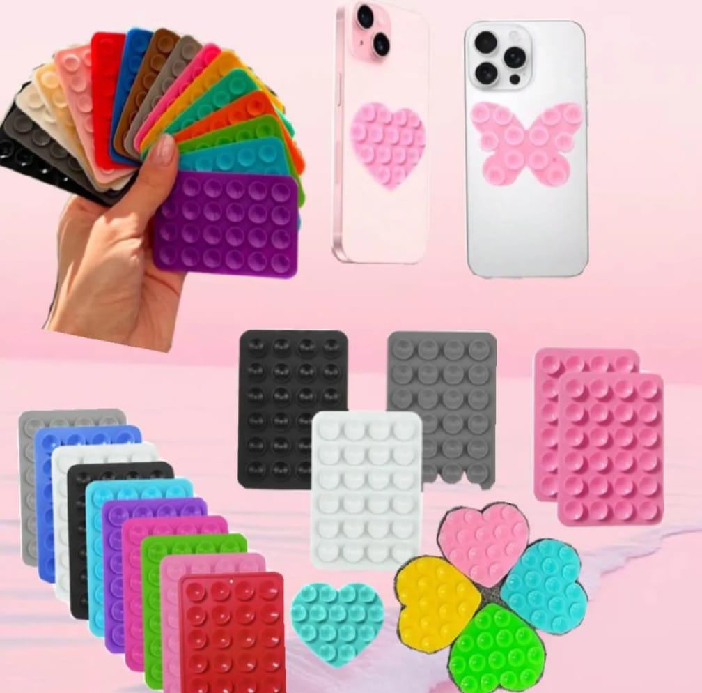 Silicone Suction Cup - On Phone