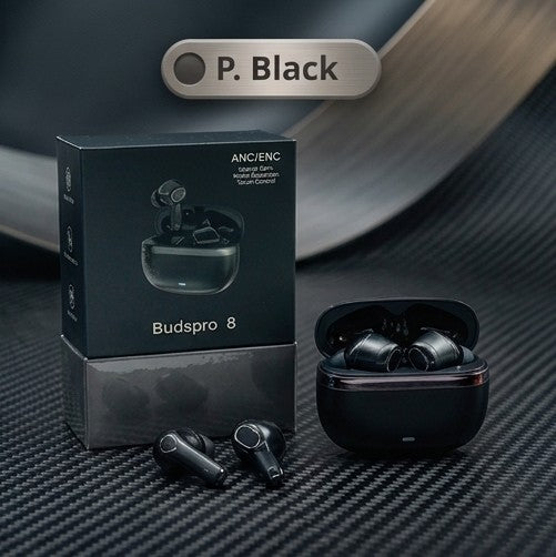 Budspro 8 TWS Earbuds – ANC/ENC Noise Cancellation